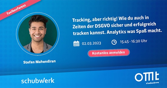 Stefan Mahendiran - Tracking Vortrag - 550x290