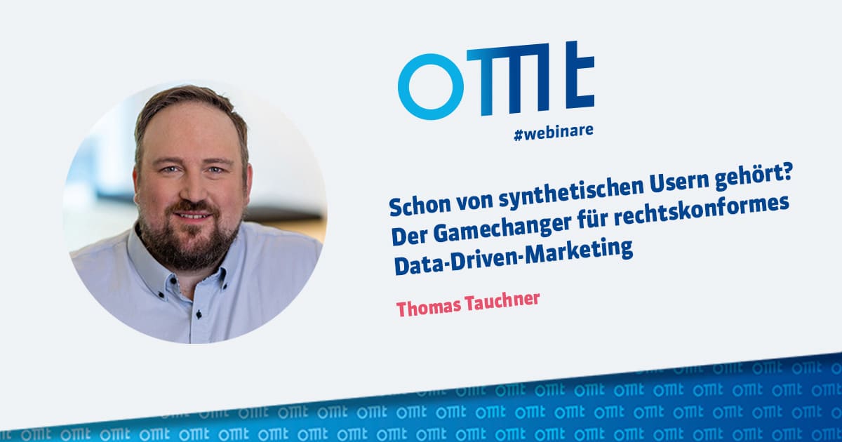 Webinar - Titelbild - synthetische User - Thomas Tauchner