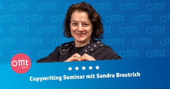 Copywriting Seminar <br>Dein Copywriting Kurs mit Sandra Brestrich