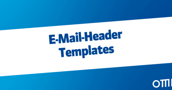 Kostenlose E-Mail-Header Templates/Vorlagen 