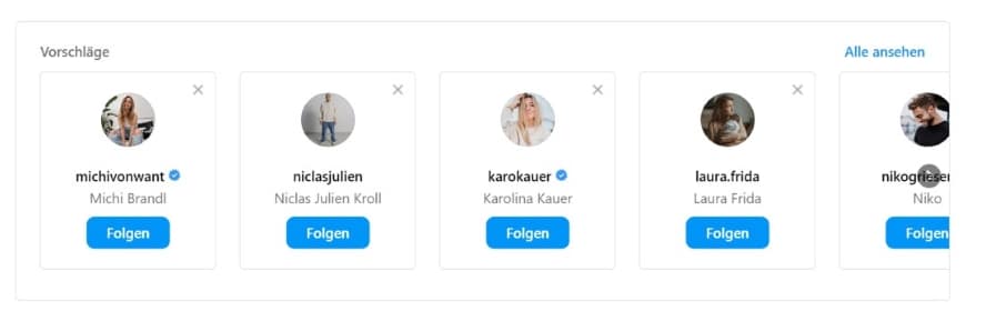 Screenshot Carmushka Instagram Profil Feed