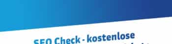 Kostenloser SEO Quick Check Deiner Website