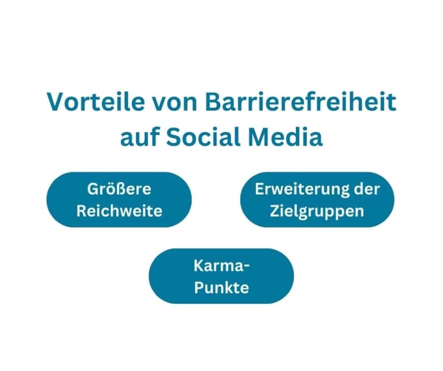 Vorteile barrierefreier Kommunikation auf Social Media im Überblick