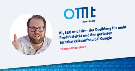 KI, SEO und Hirn – der Dreiklang für mehr Produktivität und den gezielten Sichtbarkeitsaufbau bei Google