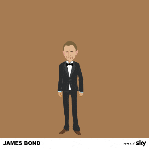 Snack-Content GIF-Beispiel 1 - James Bond