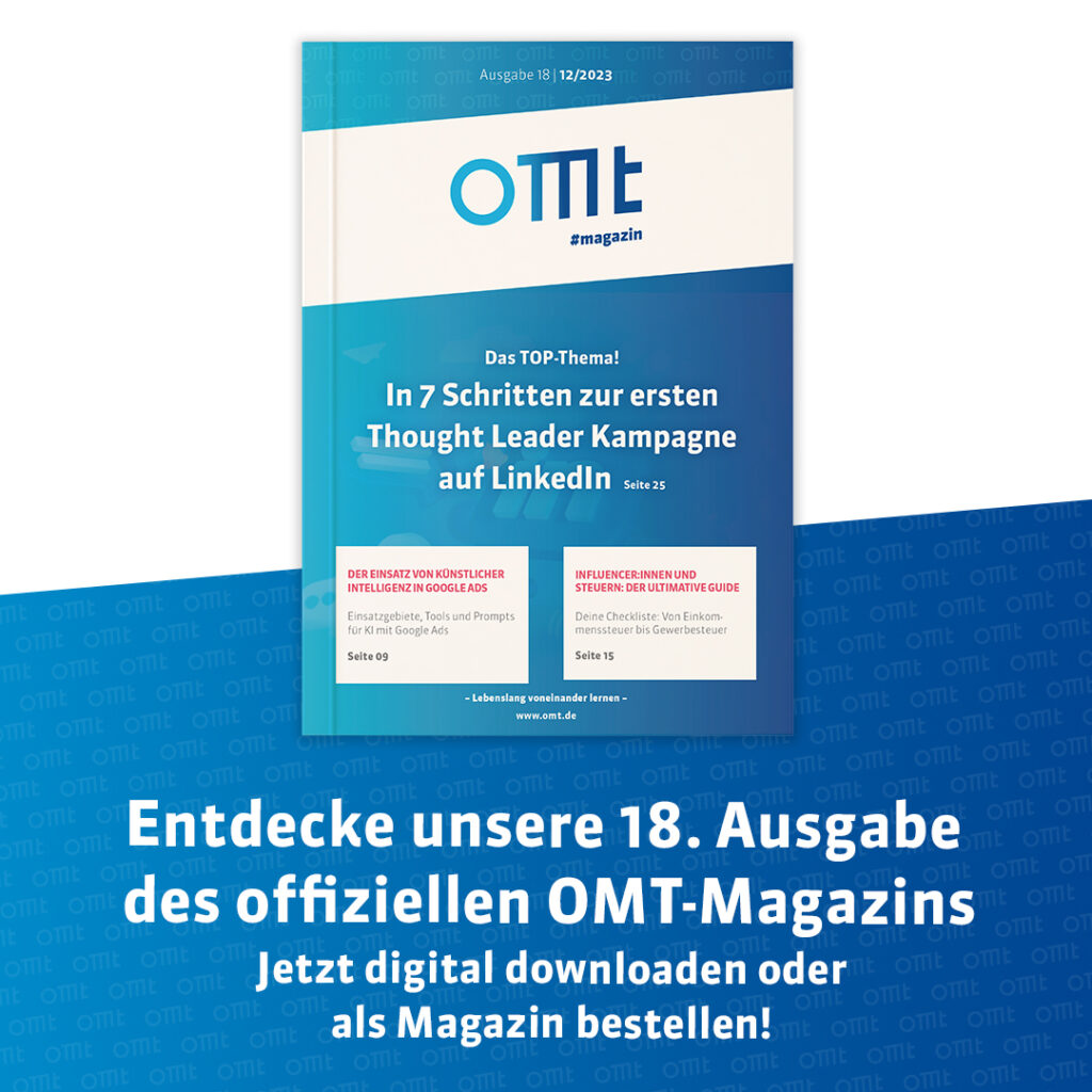 OMT-Magazin Ausgabe #18 (12/2023)