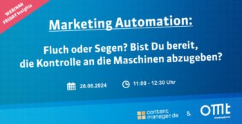 FRIDAY Insights: Marketing Automation