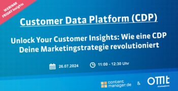FRIDAY Insights: Customer Data Platform (CDP)