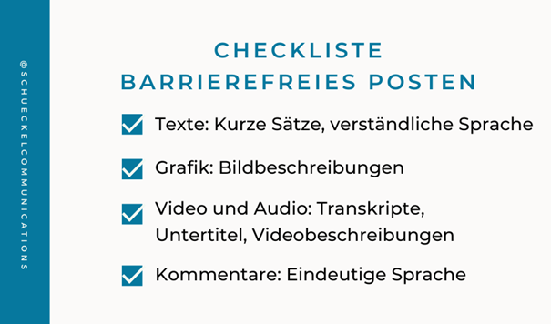 checkliste barrierefreies posten