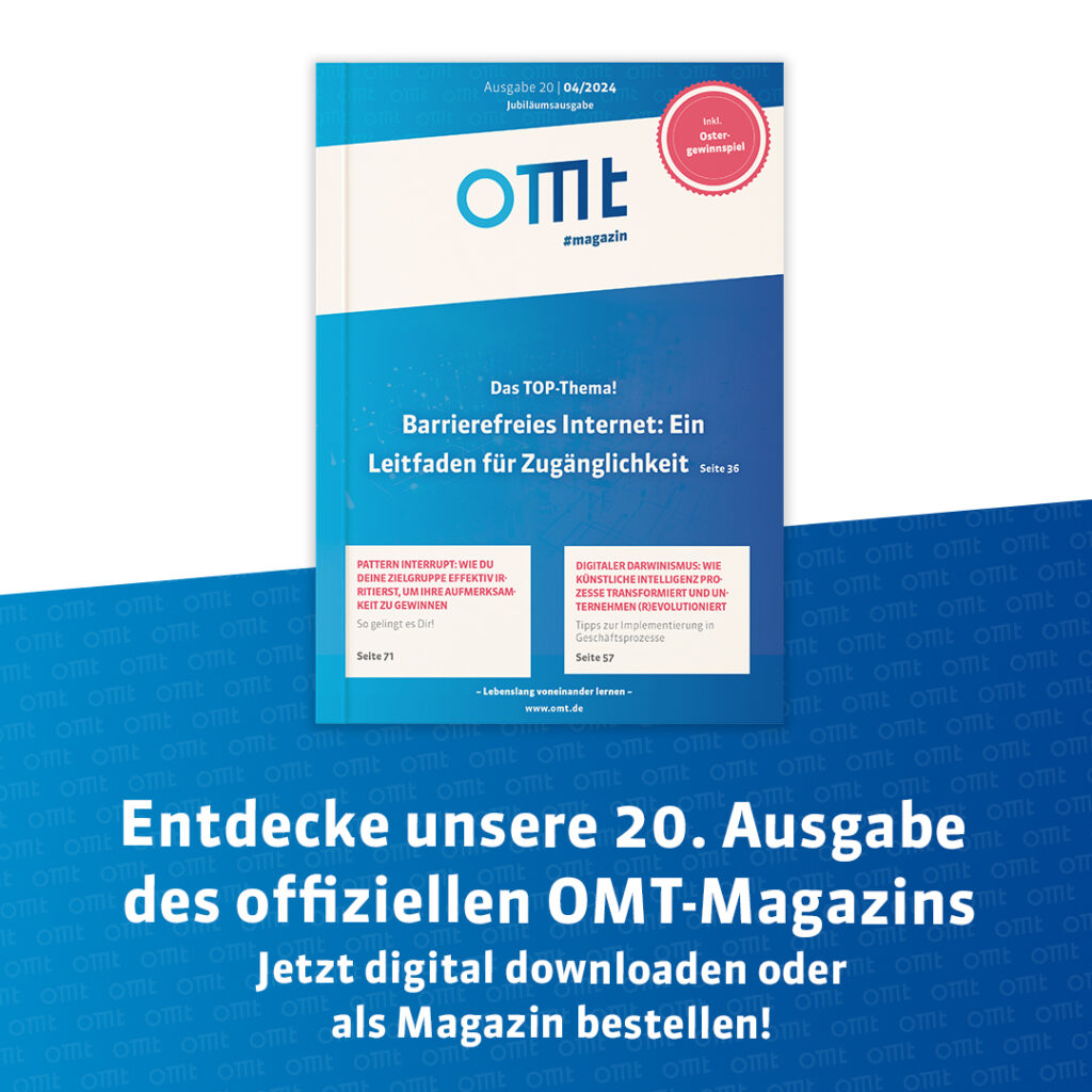 OMT-Magazin Ausgabe #20 (04/2024) Jubiläumsausgabe