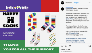 Happy Socks x InterPride