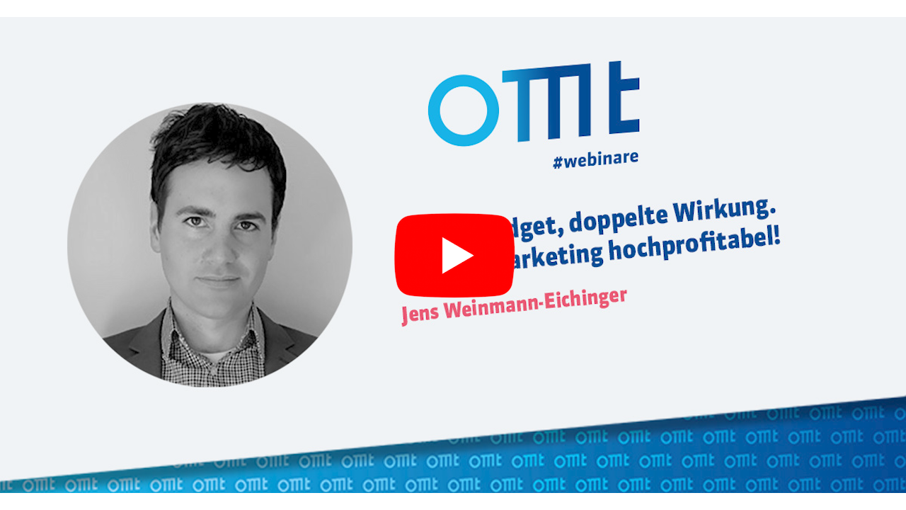 Halbes Budget, doppelte Wirkung. So wird Marketing hochprofitabel!