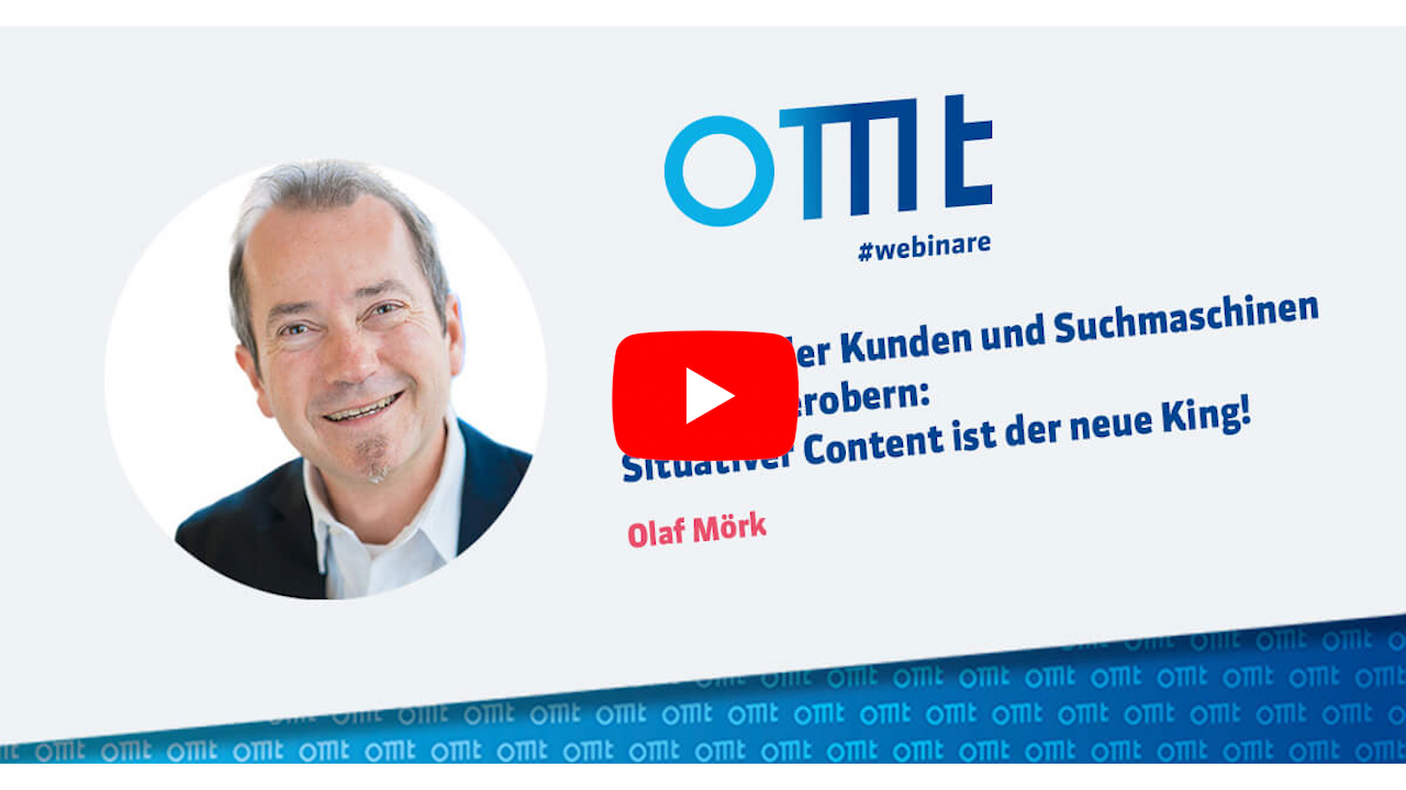 Das Herz der Kunden und Suchmaschinen im Sturm erobern: Situativer Content ist der neue King!