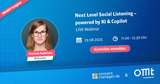FRIDAY Insights: Next Level Social Listening – powered by KI & Copilot