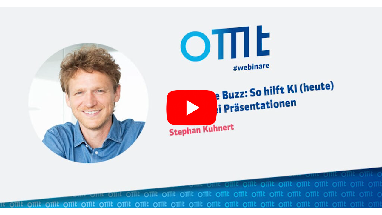 Beyond the Buzz: So hilft KI (heute) wirklich bei Präsentationen