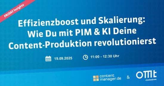 Effizienzboost und Skalierung: Wie Du mit PIM & KI Deine Content-Produktion revolutionierst
