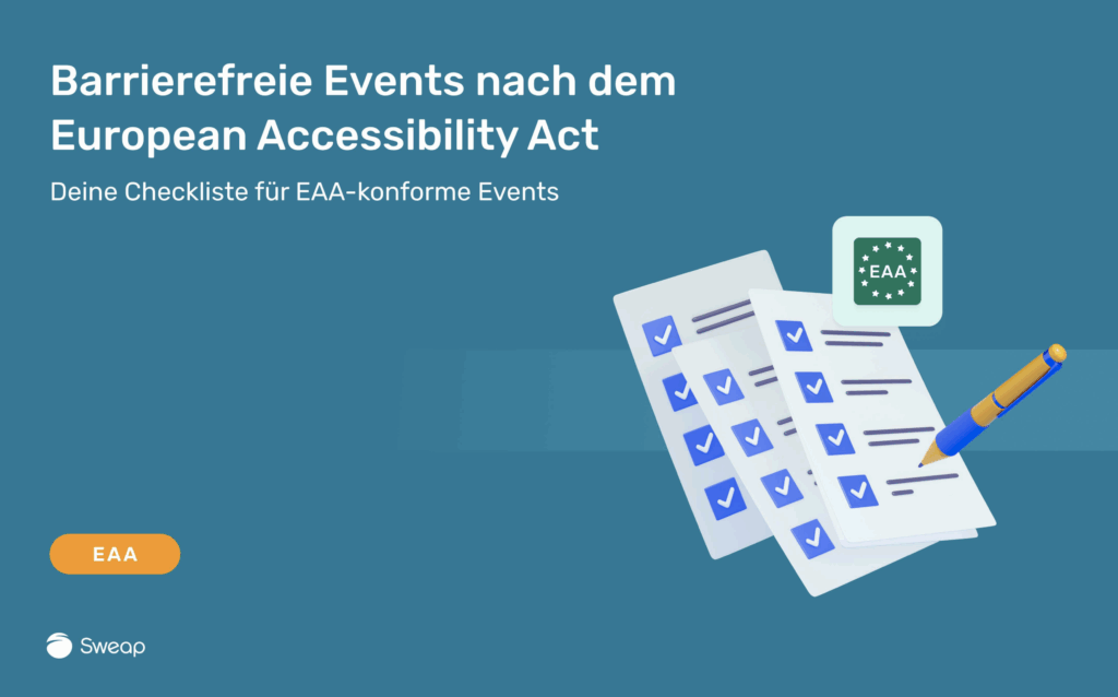 Sweap – Interaktive Checkliste für barrierefreie Events