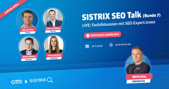 SISTRIX SEO Talk Runde 7