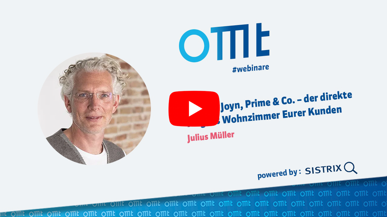 Netflix, Joyn, Prime & Co. – der direkte Weg ins Wohnzimmer Eurer Kunden