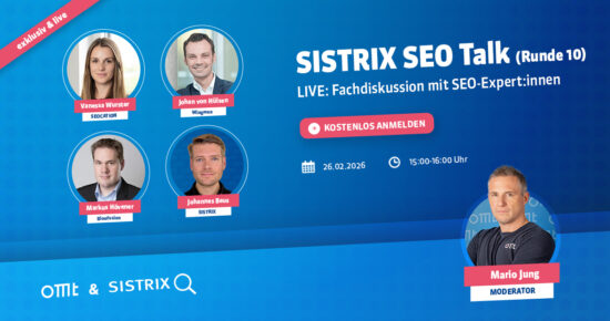 SISTRIX SEO Talk (Runde 10)