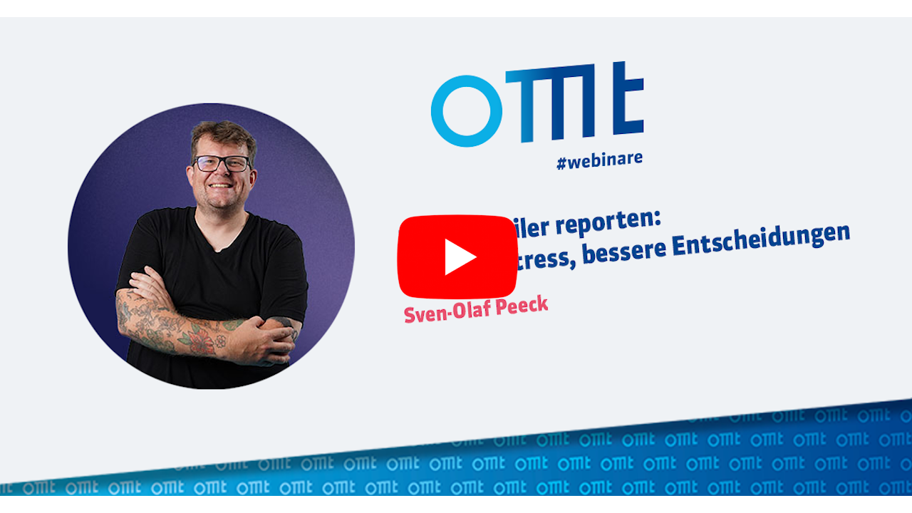 Einfach geiler reporten: Weniger Stress, bessere Entscheidungen