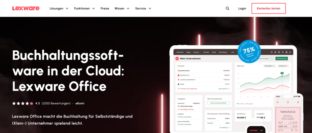 Lexware Office Buchhaltungssoftware