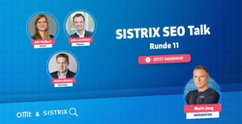 SISTRIX SEO Talk (Runde 11)