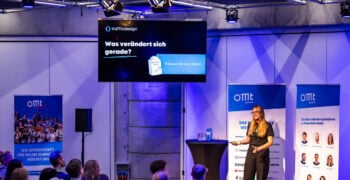 Speakerin beim OMT
