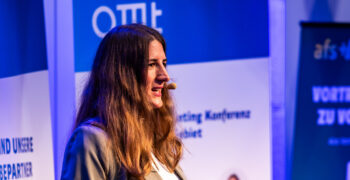 Speakerin beim OMT