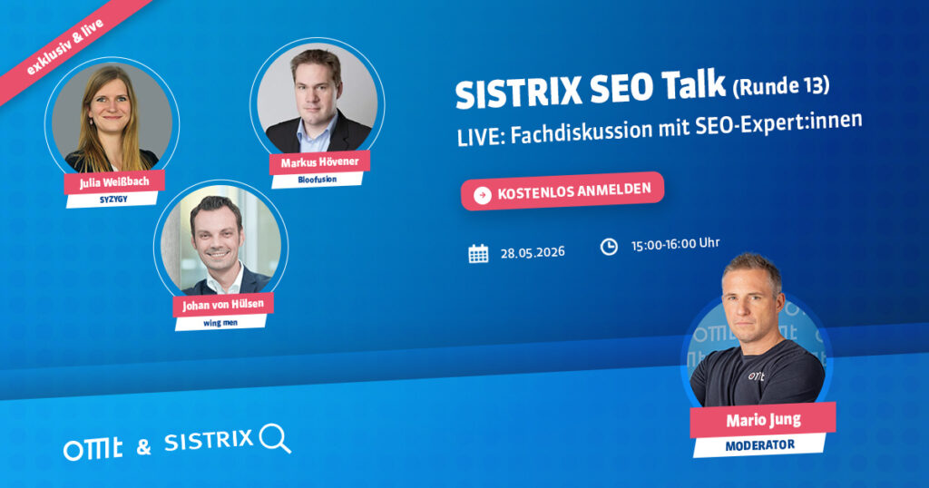 SISTRIX SEO Talk Runde 13