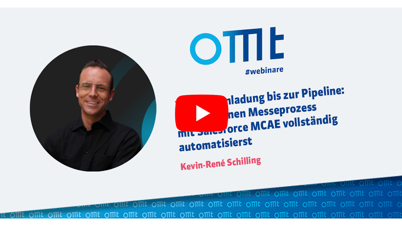 Von der Einladung bis zur Pipeline: Wie du deinen Messeprozess mit Salesforce MCAE vollständig automatisierst
