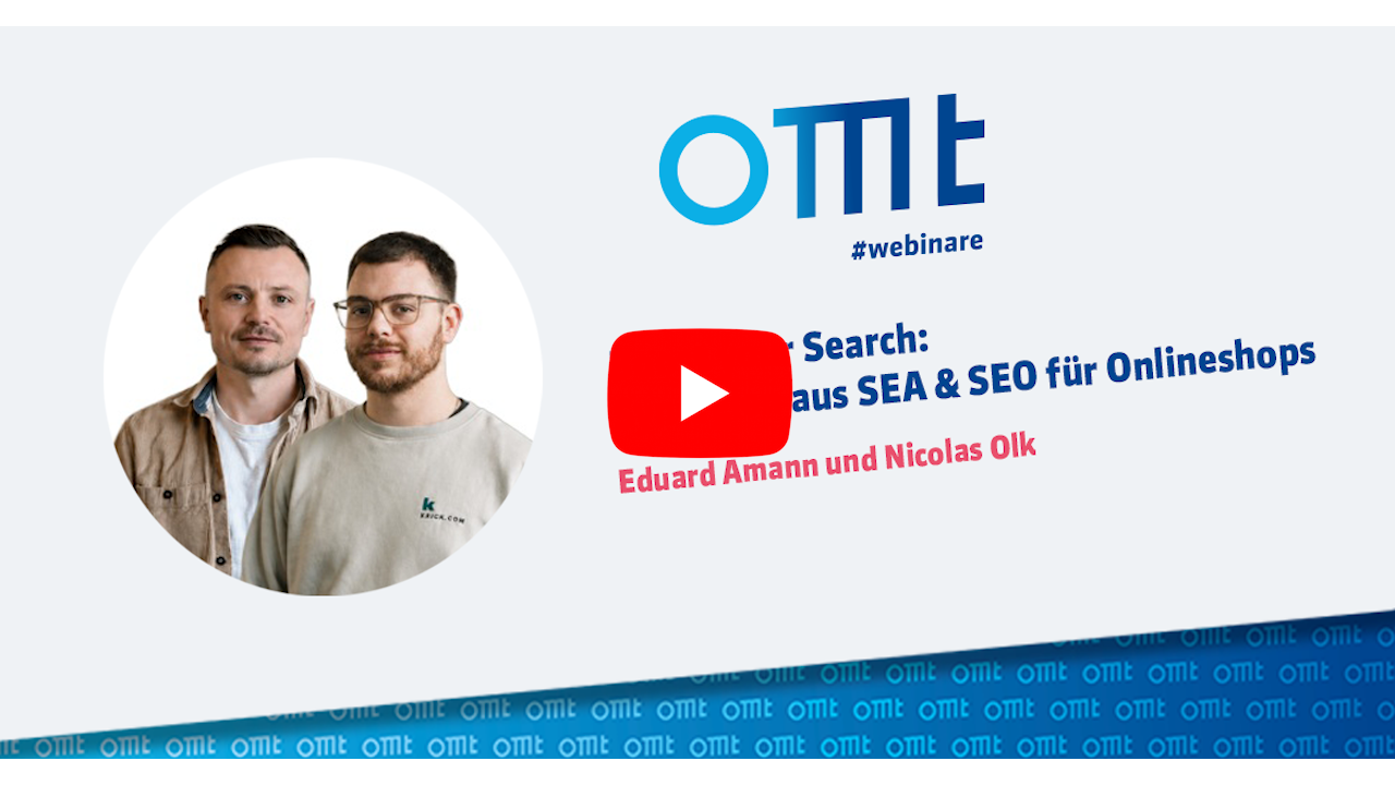 Boost your Search: Synergien aus SEA & SEO für Onlineshops