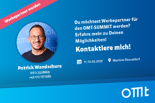 OMT Kontakt für Werbpartner Patrick Wandschura