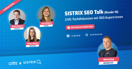 SISTRIX SEO Talk (Runde 16)