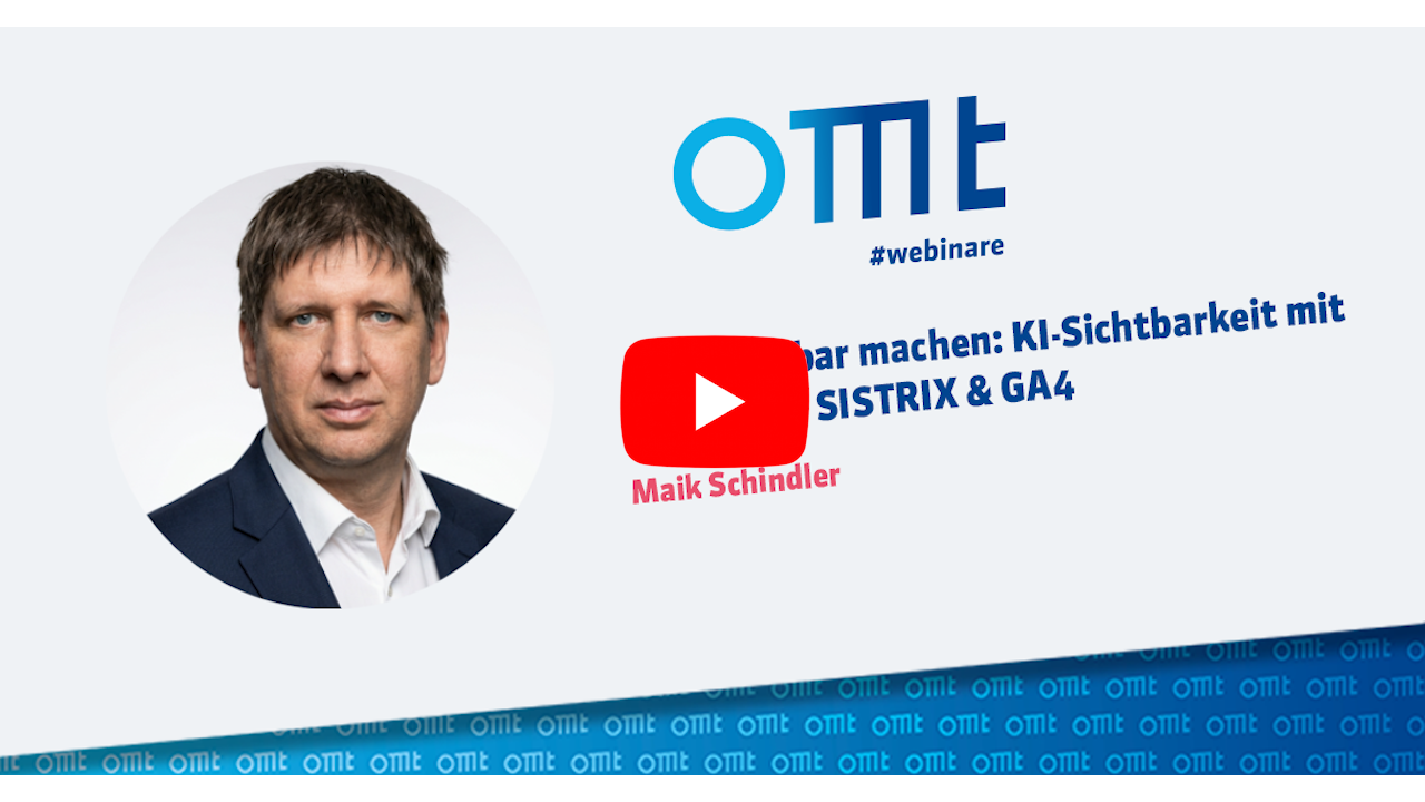 GEO messbar machen: KI-Sichtbarkeit mit GSC, Bing, SISTRIX & GA4