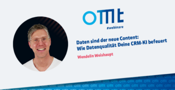 Daten sind der neue Content: Wie Datenqualität Deine CRM-KI befeuert