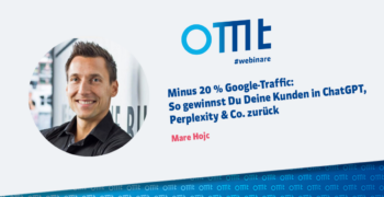 Minus 20 % Google-Traffic: So gewinnst Du Deine Kunden in ChatGPT, Perplexity & Co. zurück