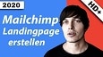 Einfachste Mailchimp Landingpage Tutorial 2019