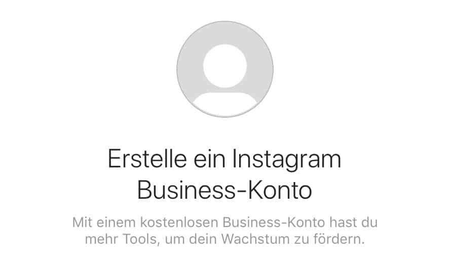 Instagram Business Profil erstellen