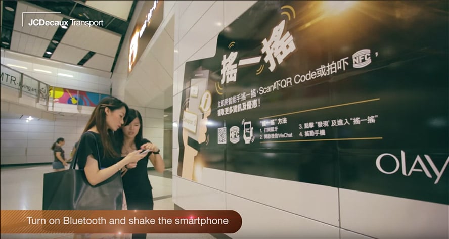 JCDecaux, OLAY engages passengers with its Beacon campaign, https://youtu.be/9N0091iUBJA