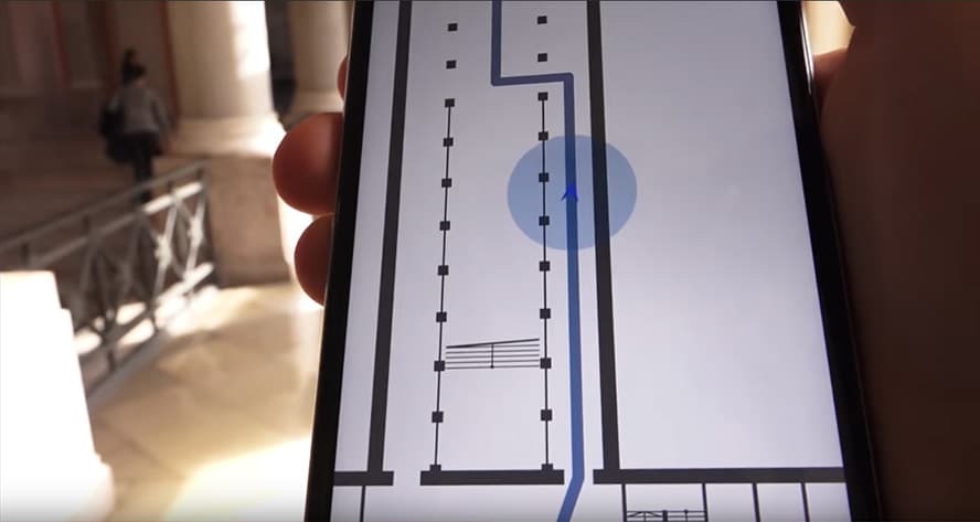 Bokowsky Laymann, BSB Navigator - indoor Navigation mit Beacons, https://youtu.be/p1HkXF0ZeOo