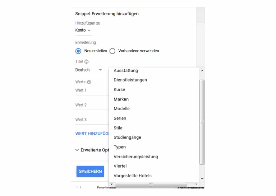 Snippet-Erweiterungen_Titel
