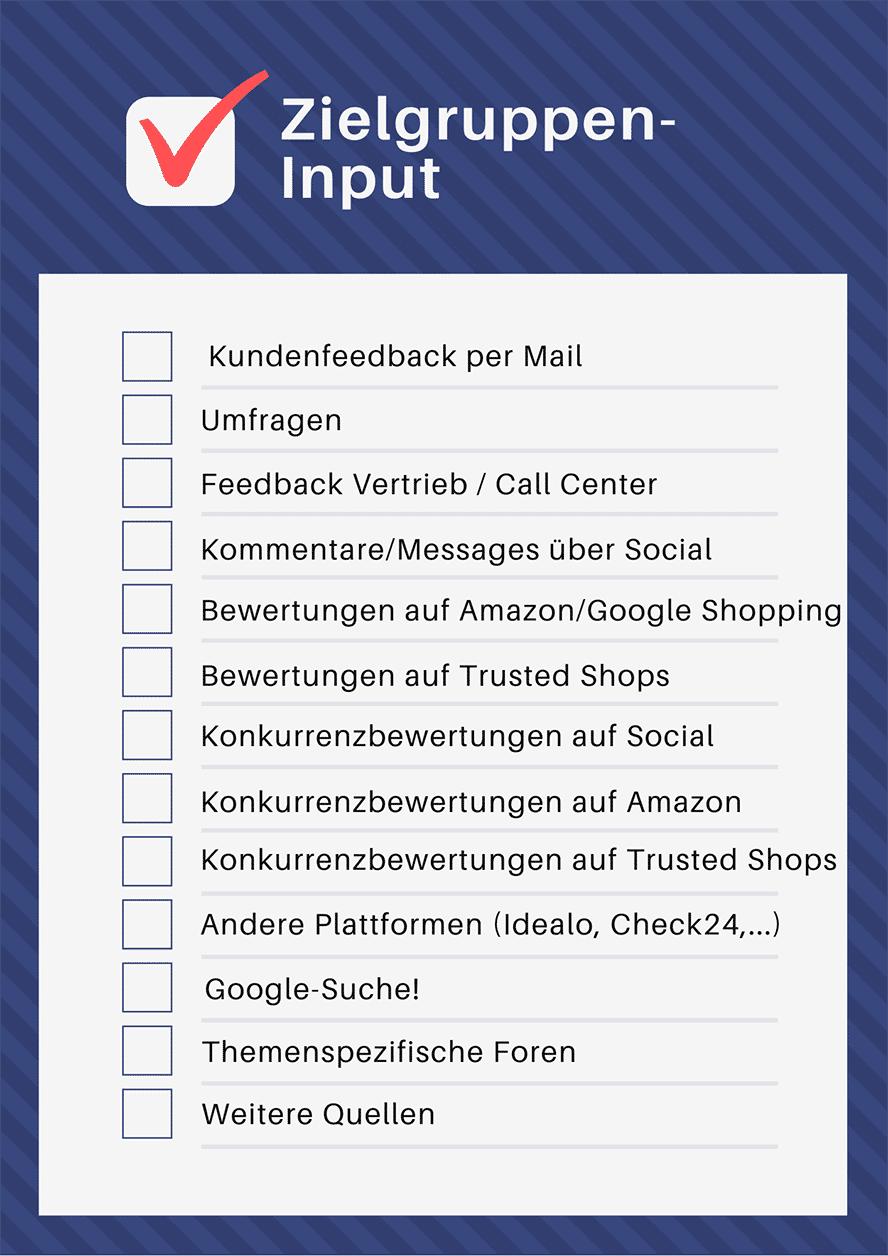 Keine Informationen über die Zielgruppe? Das gibt’s doch gar nicht...