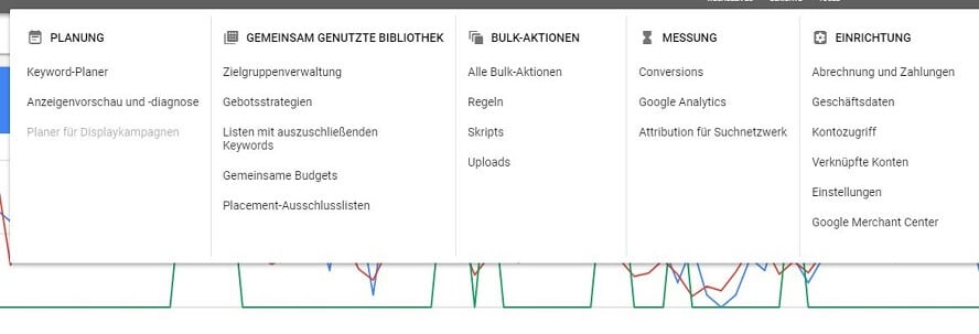 Scripts unter den Bulk-Aktionen