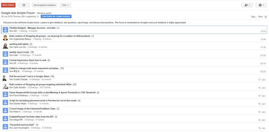 Google Ads Scripts Forum