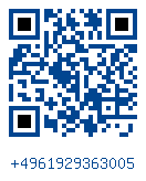 QR-Code zum Anrufen von +4961929363005