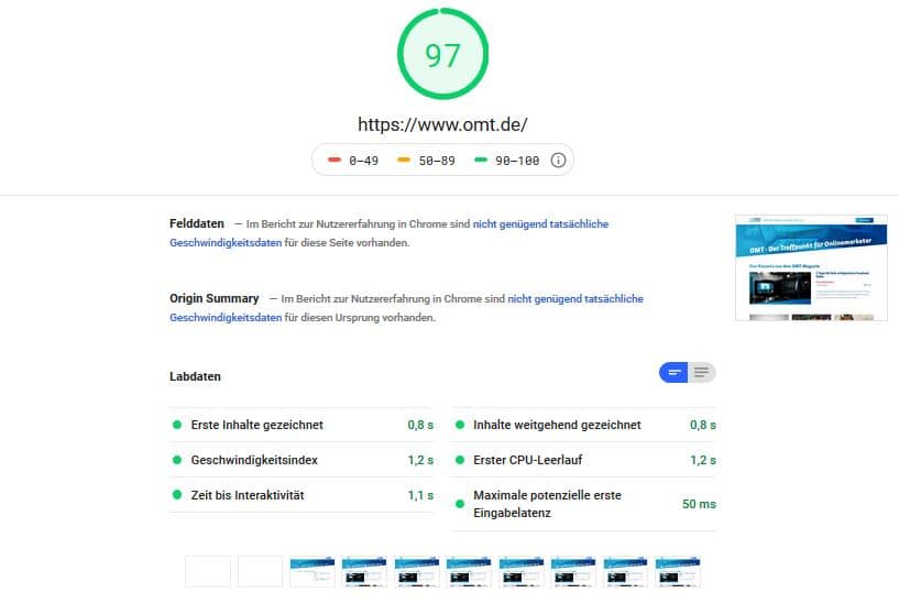 pagespeed als rankingfaktor bei der local seo