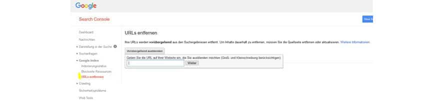 robots-urls-entfernen-gsc
