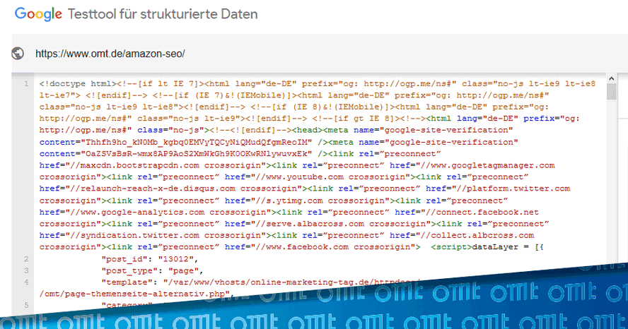 Was sind strukturierte Daten und wie werden sie eingesetzt?