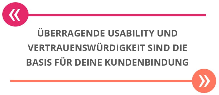 usability - kundenbindung im e-commerce 